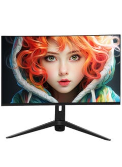 Curved 27 inch Gaming Monitor 165Hz PC Monitor Full HD 1080P, Frameless 1800R Computer Display with FreeSync & Eye-Care Technology, Support VESA, DP, HDMI Port (Black) - pzsku/ZD2BE6B98B44F142D8B2AZ/45/_/1716472099/f3a7af20-cf3c-4d40-bba0-97ab677bbbb4