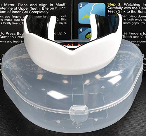 Oral Mart Adult Mouth Guard (Color: White/Black) - Sports Mouthguard for Karate, Boxing, Martial Arts, Football, MMA, Sparring, Hockey, Rugby, BJJ, Muay Thai,Soccer - Image 4