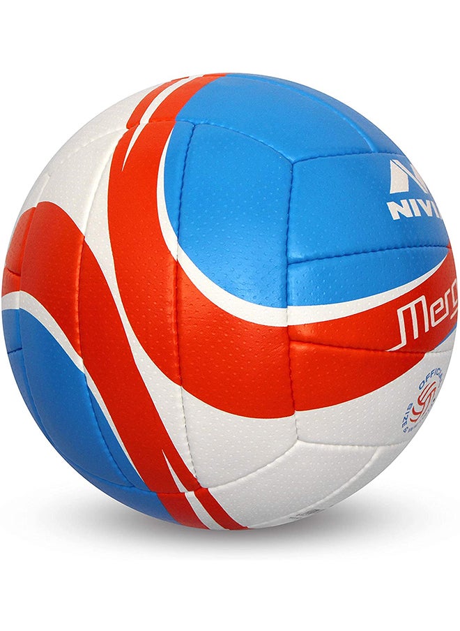 Nivia Merger Volleyball | Size: 4 | Material: Polyurethane | Ideal for Training/Match | 18 Panel Stitched Construction | Dimpled PU Leather Top Layer | Ideal for Indoor & Outdoor  - Image 2