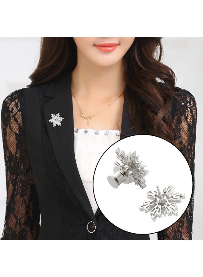 SUBANG 40 Pieces Metal Pin Backs Locking Pin Keepers Locking Clasp With Storage Case - Image 2