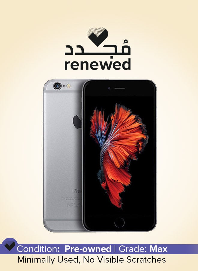 ابل  مجدد - آيفون 6S 16GB فضي 4G مع فيس تايم - Image 1