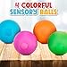 Playbees Pull Stretch Squeeze Stress Balls 4 Balls Elastic Sensory Balls for Stress Anxiety Relief Calming Fidgets for Kids Adults Assorted Color Balls for Autism ADHD Classroom Use - Image 4