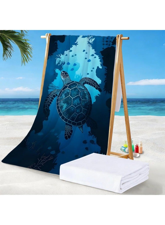 Manufacturer Microfiber Printed Beach Towel Adult Swimming Bath Towel Super Absorbent Quick-drying Bath Towel