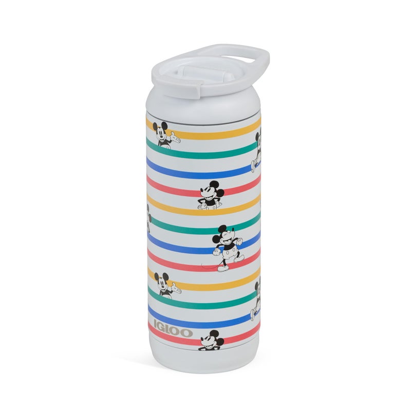 Igloo Mickey Stripe 16 oz Can, Stainless steel Insulated Tumbler - Image 1
