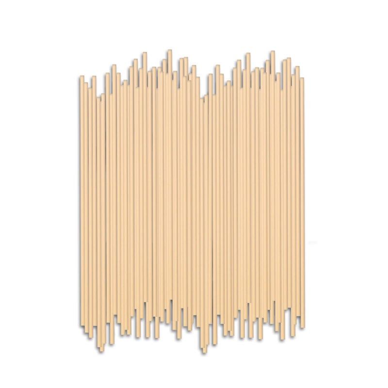 HOSSIAN HOSSIAN Reed Diffuser Sticks  Reed diffusersReed Sticks Diffuser Glass BottlesDiffuser Refills Natural Rattan Wood Replacement for Aroma Fragrance 50PCS7535mm Primary Color 