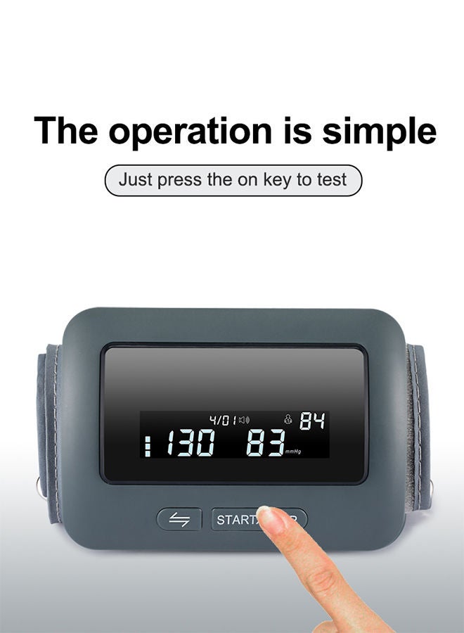 Sharpdo Blood Pressure Monitor Upper Arm With One Piece Design Digital BP Machine For Home Use With Cuff Size 22cm-32cm  Portable Meter - Image 4