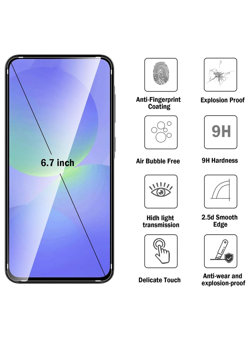 2 in 1 For Samsung Galaxy A36 Screen & Camera Protection - High transparency full coverage security protector