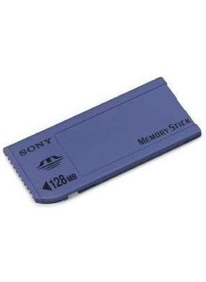 Sony MSA-128A Memory Stick 128 MB Memory Card - Memory Card for Sony Old Model Cameras