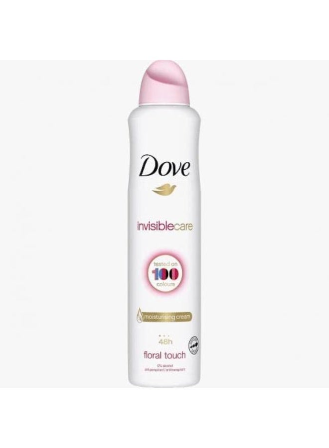 Dove Invisible Care With Floral Touch Scent Spray 250 Ml