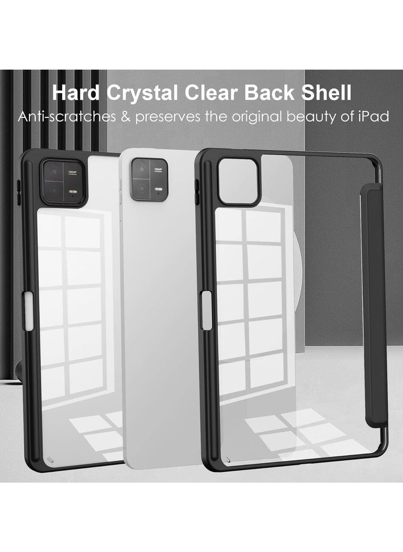 Xiaomi Pad 6 /Pad 6 Pro cover,Hard Shell Smart Cover Protective Slim Case for Xiaomi Mi Pad 6 /Pad 6 Pro Black - Image 5