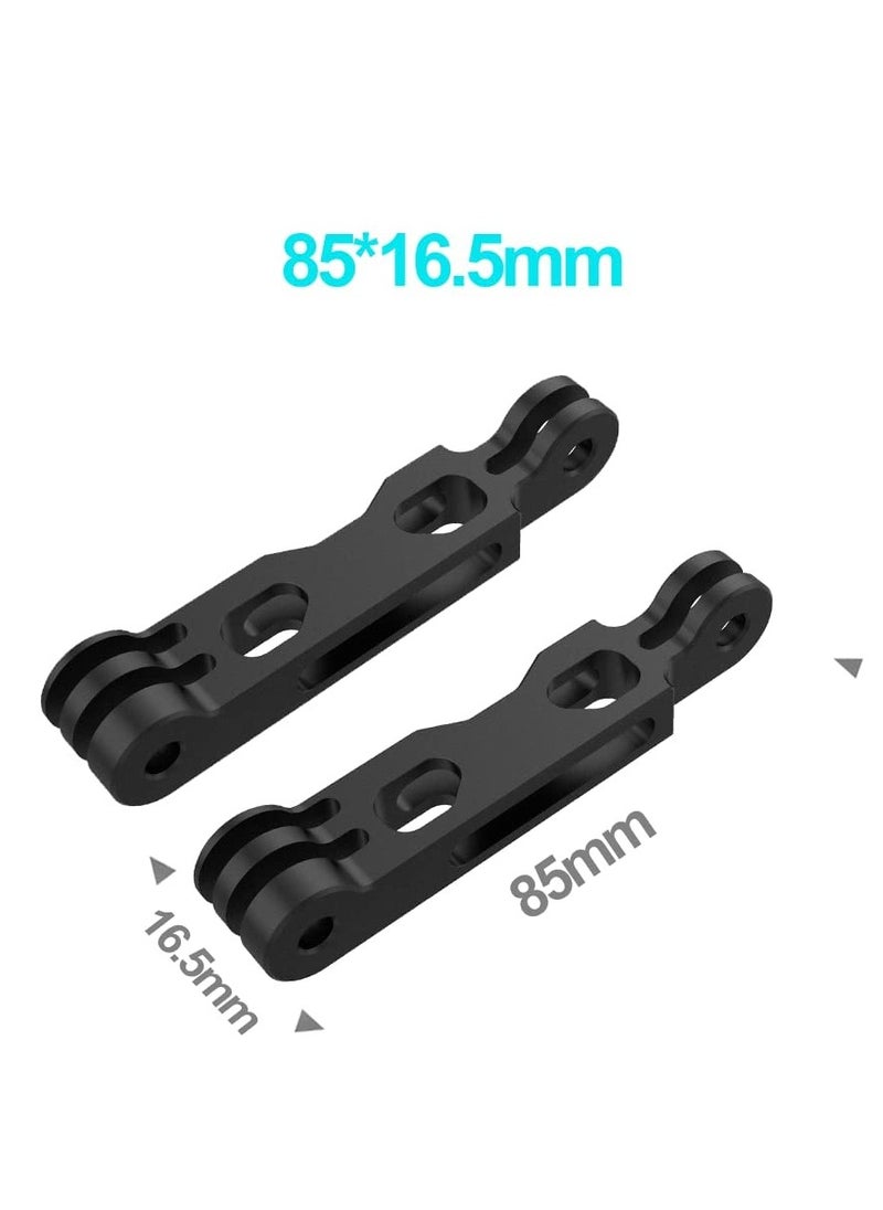 SYOSI - Arm for Action Camera Aluminum Alloy Extension, Tripod Mount Helmet Stick, Which Compatible with GoPro Hero 10/9/8/7/6/5 Black, Insta360 etc - Image 1