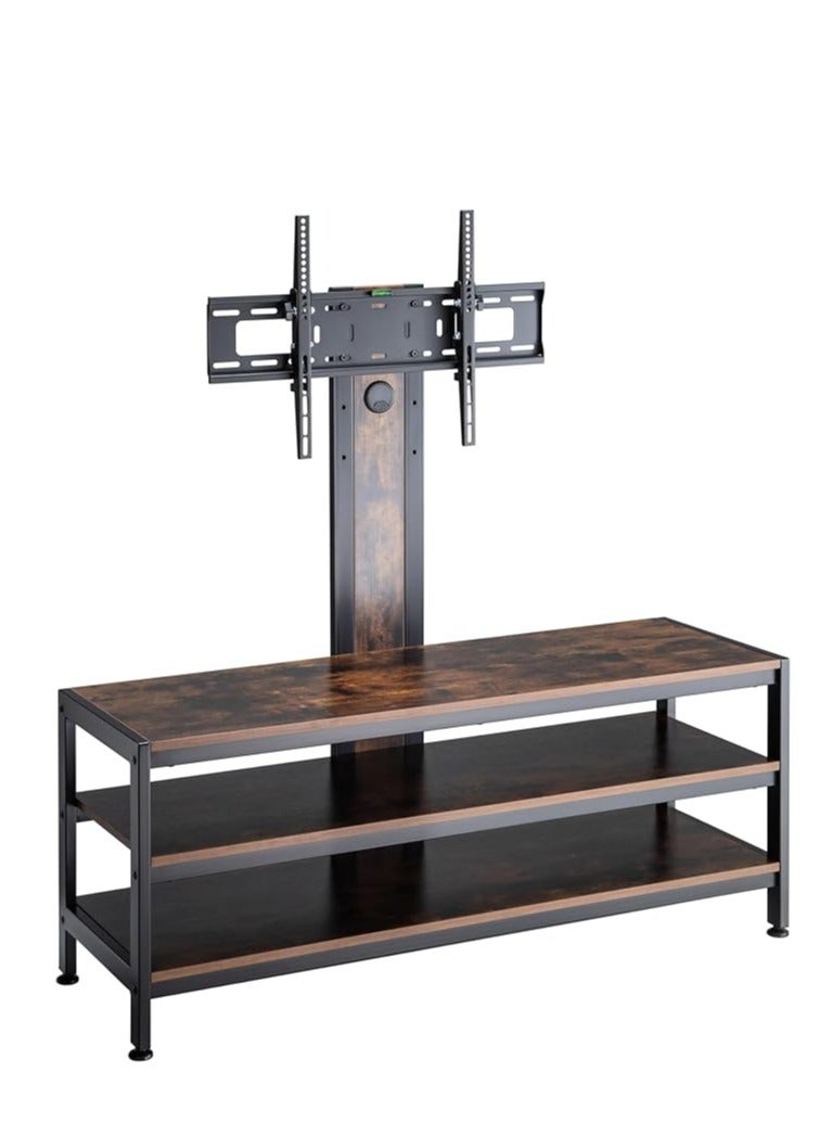 Hamood TV bracket Stockholm with TV stand tiltable TV stand for screens up to 70 inch max. VESA 600x400mm to 40kg TV stand - Image 2