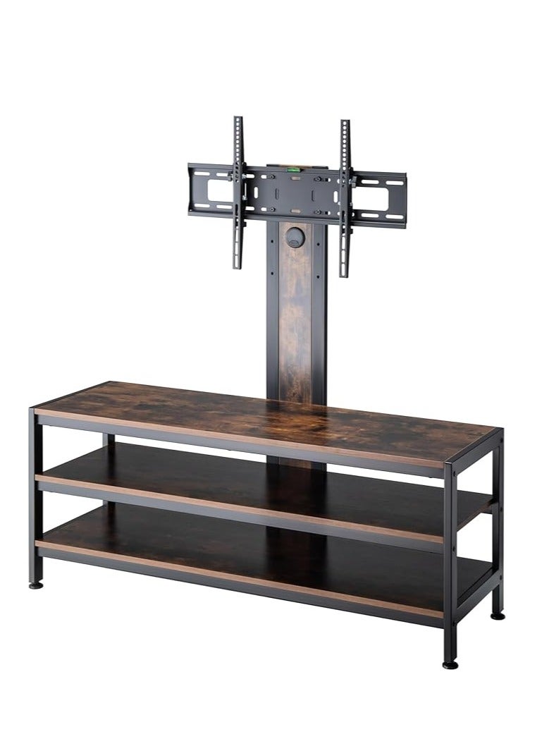 Hamood TV bracket Stockholm with TV stand tiltable TV stand for screens up to 70 inch max. VESA 600x400mm to 40kg TV stand - Image 3