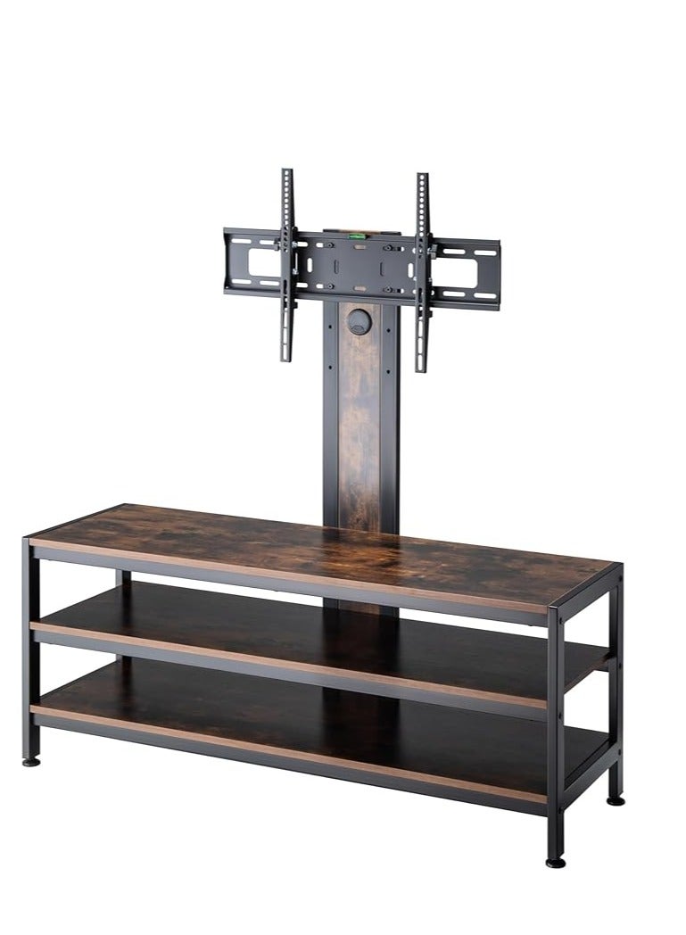 Hamood TV bracket Stockholm with TV stand tiltable TV stand for screens up to 70 inch max. VESA 600x400mm to 40kg TV stand - Image 4