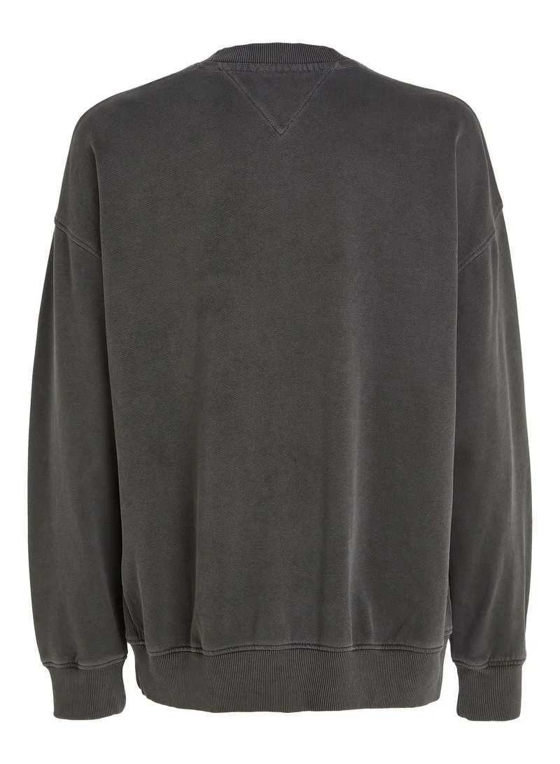 TOMMY JEANS Logo Crew Neck Sweatshirt