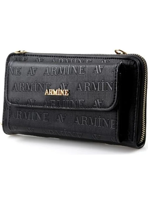 ARMINE 268 Laser Printed Cross Shoulder Strap Women's Bag Wallet