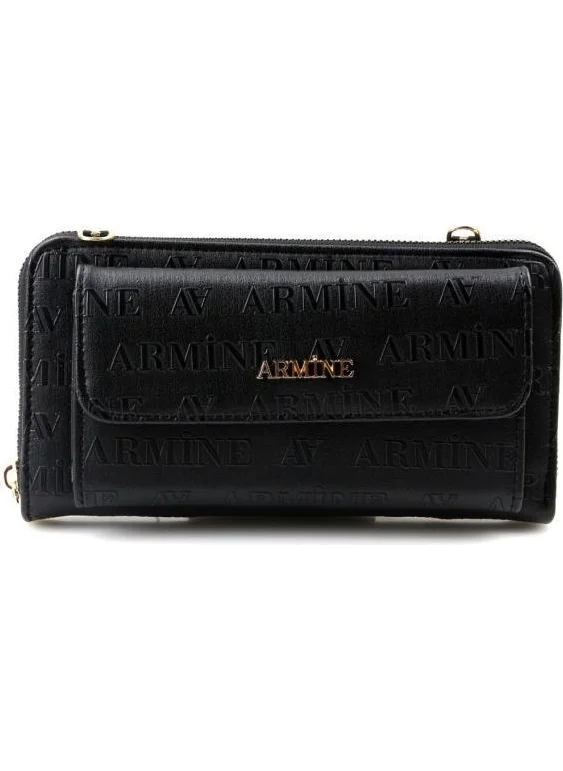 ARMINE 268 Laser Printed Cross Shoulder Strap Women's Bag Wallet