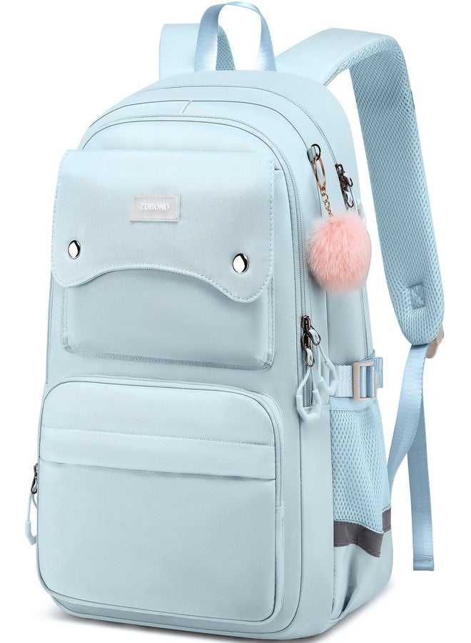 ZUBOND Girls Backpack for School - Lightweight Travel Laptop Backpack Fits 15.6 Inch Notebook, Water Bottle Pocket - Ideal for Teens, College Students, Adults - Image 1