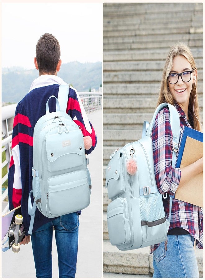 ZUBOND Girls Backpack for School - Lightweight Travel Laptop Backpack Fits 15.6 Inch Notebook, Water Bottle Pocket - Ideal for Teens, College Students, Adults - Image 2