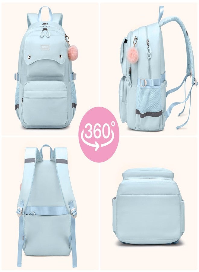 ZUBOND Girls Backpack for School - Lightweight Travel Laptop Backpack Fits 15.6 Inch Notebook, Water Bottle Pocket - Ideal for Teens, College Students, Adults - Image 5