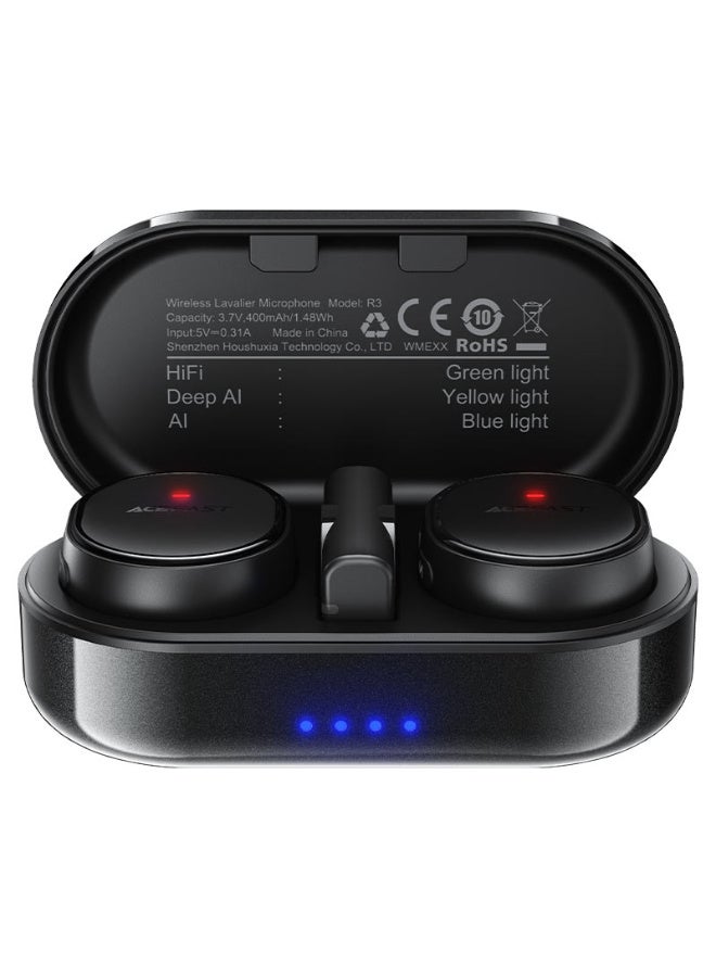 ACEFAST ACEFAST Accefast R3 Acesound Dual Magnetic Wireless Lavalier Microphone System typec 24 H ZD2BF5ACBADC4B59EF097Z