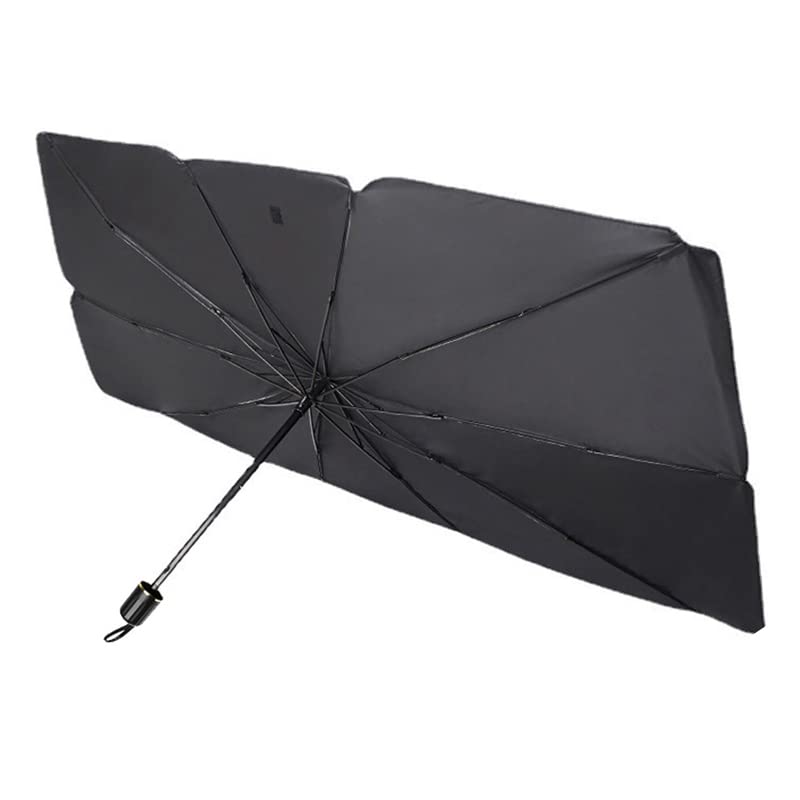 VARGTR Car Windshield Sunshade Umbrella, UV Reflecting Foldable Front Car Sun Shade Cover Protects Vehicle from Sun Rays Damage - Image 2