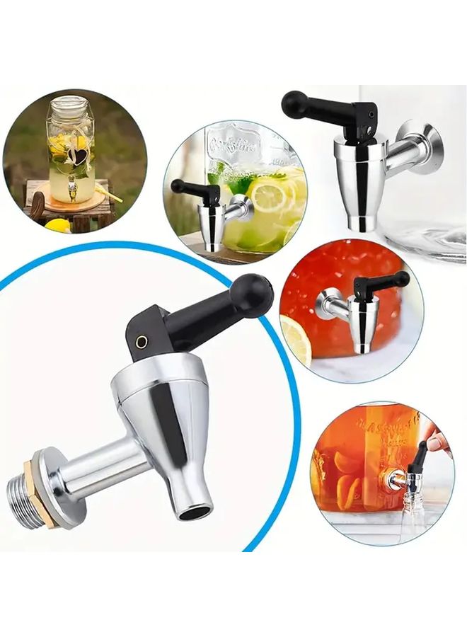 Brass Beverage Dispenser Faucet 3 8 16mm Rust Resistant Universal Tap For Beer Soda - Image 5