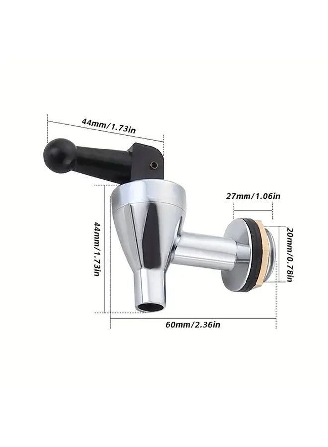 Brass Beverage Dispenser Faucet 3 8 16mm Rust Resistant Universal Tap For Beer Soda - Image 3