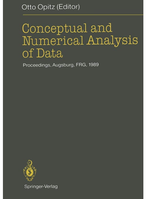 Conceptual and Numerical Analysis of Data