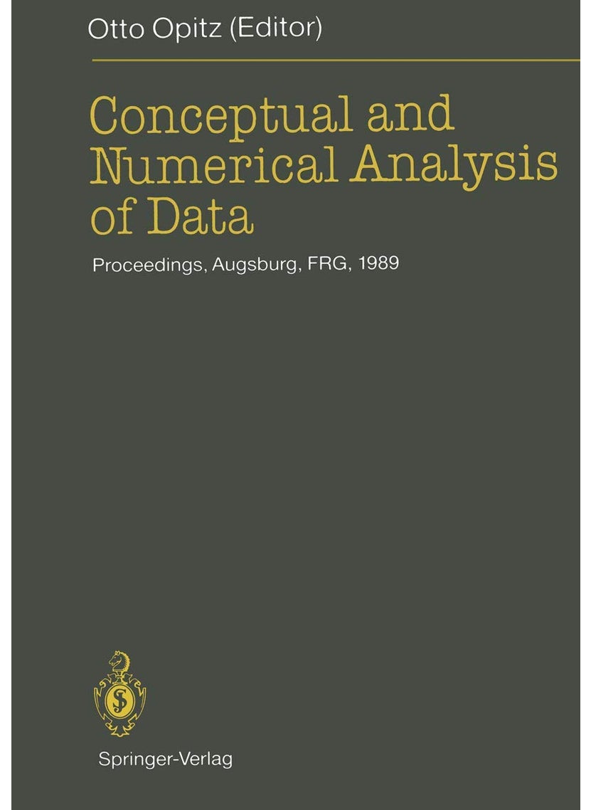 Conceptual and Numerical Analysis of Data 