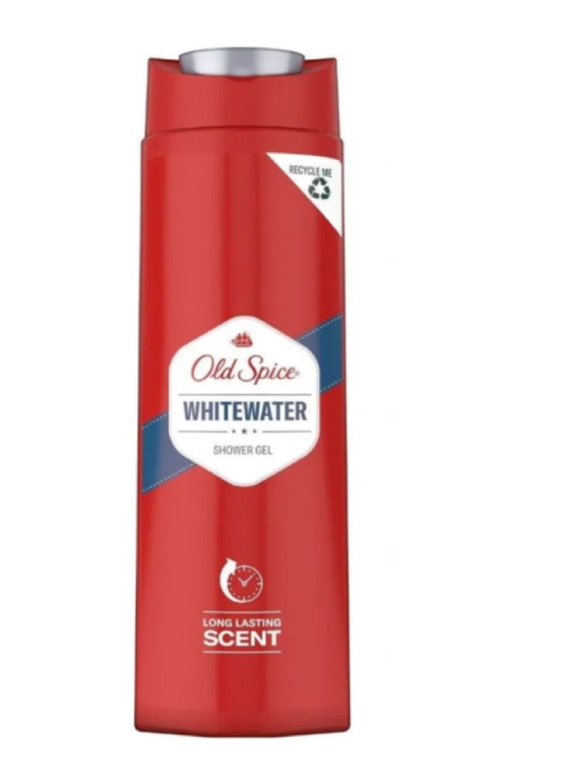 Old Spice أولد سبايس وايت ووتر غسول 3 في 1 400 مل