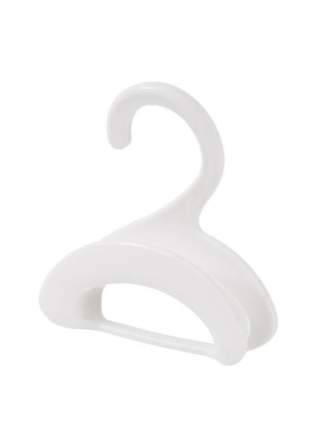 Thoraya - Bag Storage Hanger Arch Shape Purse Hanging Holder Multifunctional Closet Organizer for Handbags Ties Scarves White - Image 1