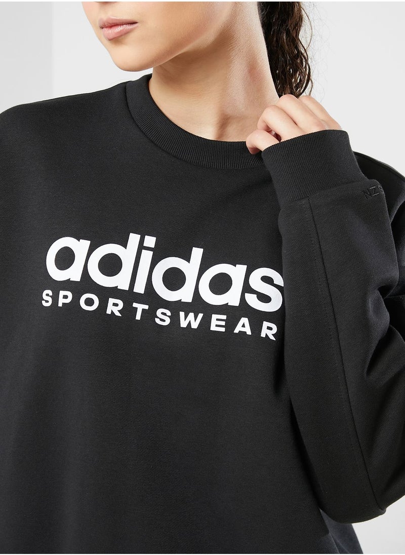 Adidas - All Season Fleece Graphic Sweatshirt - Image 1