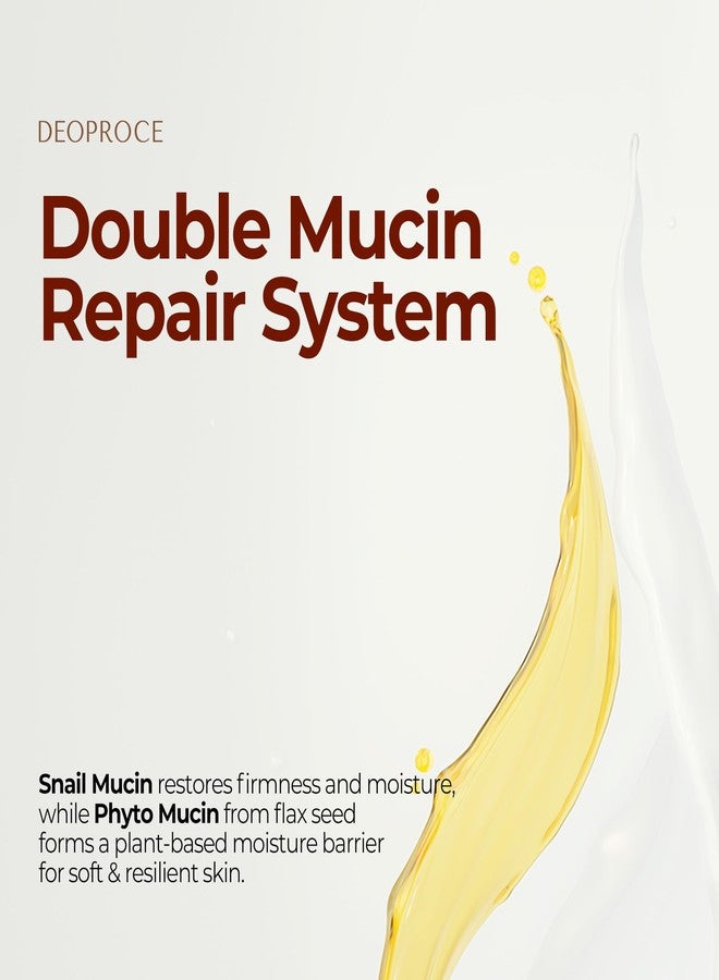 ديوبروس أمبولات ديوبروس سنيل جالاك ريفيتال 40 مل | سيروم مرطب ومشد للوجه مع موسين الحلزون، موسين نباتي، وجالاكتوميسيس لبشرة ناعمة ومشرقة | عناية كورية خفيفة الوزن وغير لزجة - Image 4