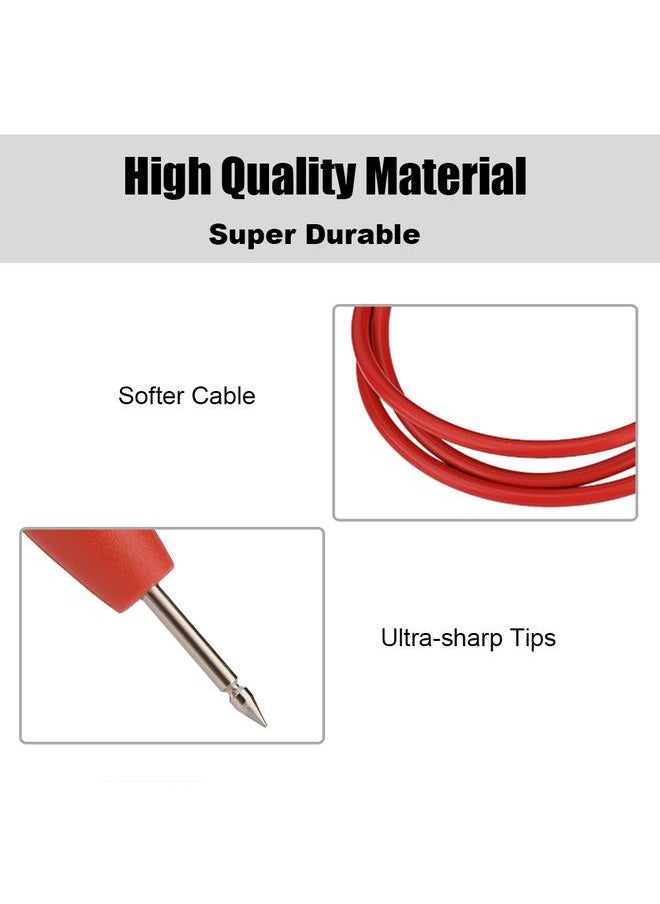 Thoraya - Universal Multimeter Probe CAT.II 1000V 10A Safe Probe Leads with Cover for Digital Multimete - Image 1