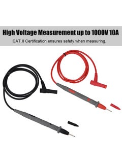 Thoraya Universal Multimeter Probe CAT.II 1000V 10A Safe Probe Leads with Cover for Digital Multimete  - Image 2