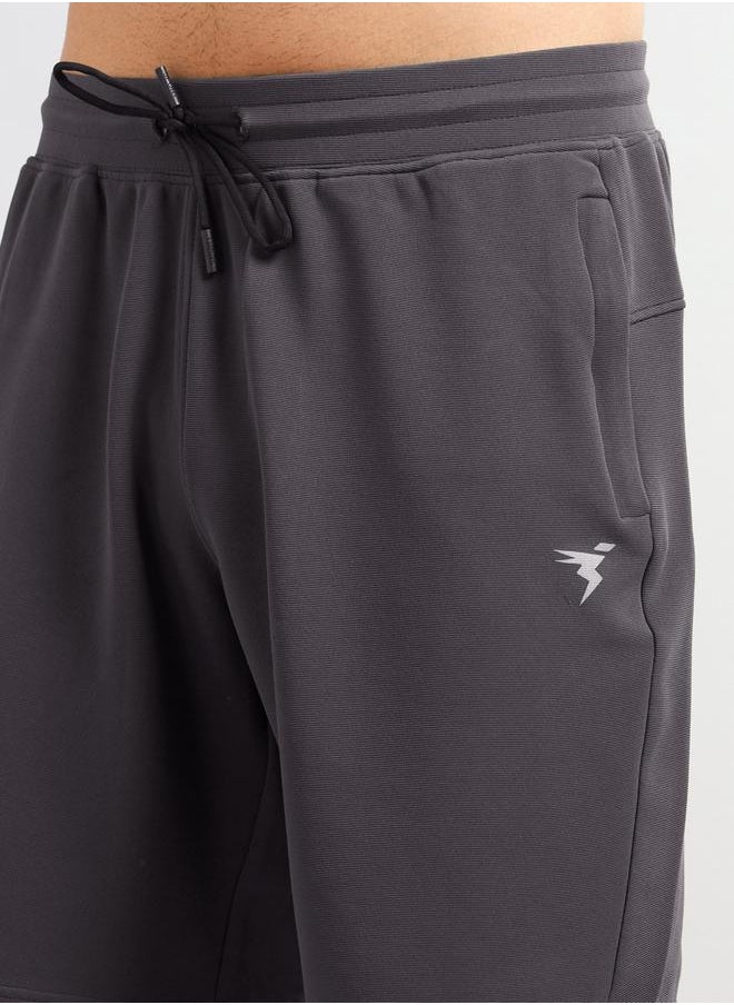 Technosport Technosport Solid Slim Fit Sports Shorts with Drawstring  - Image 4