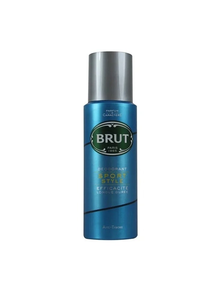 BRUT - BRUT DEODORANT SPORT STYLE 200 ML - Image 1
