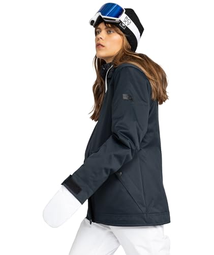 Roxy Women's Billie Jacket – 10K Waterproof Snow Jacket, Tailored Fit, PFAS-Free, Insulated, Anthracite, Medium - Image 3
