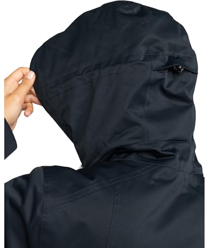 Roxy Women's Billie Jacket – 10K Waterproof Snow Jacket, Tailored Fit, PFAS-Free, Insulated, Anthracite, Medium - Image 4