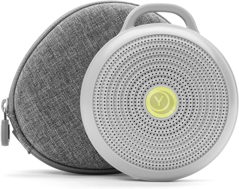 Yogasleep Hushh & Crush Resistant Travel Case, (2 Piece Set) Portable White Noise Sound Machine for Baby, 3 Soothing Natural Sounds, Noise Canceling for Sleep Aid, Office Privacy, & Meditation - Image 1