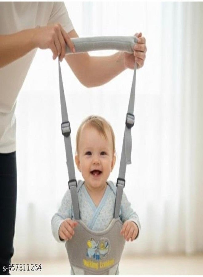 Snugnibble Baby Walking Support Belt - Infant & Toddler Walking Helper with Handle (Grey) - Image 5