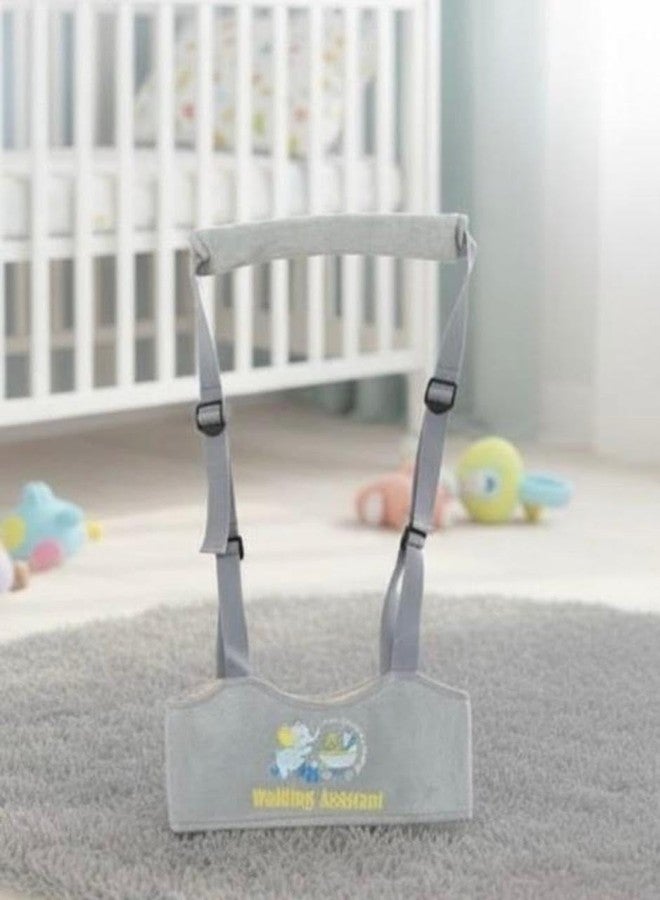 Snugnibble Baby Walking Support Belt - Infant & Toddler Walking Helper with Handle (Grey) - Image 4