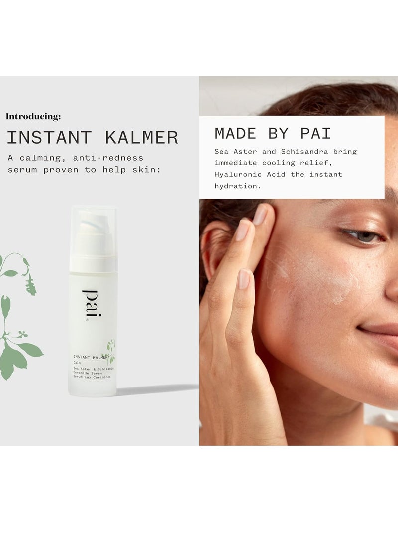 pai Skincare London INSTANT KALMER Ceramide Serum Reduces Redness and Strengthens Skin Suitable for Rosacea Eczema and Psoriasis B Corp Organic Vegan and Cruelty Free 30ml 1 fl oz - Image 2