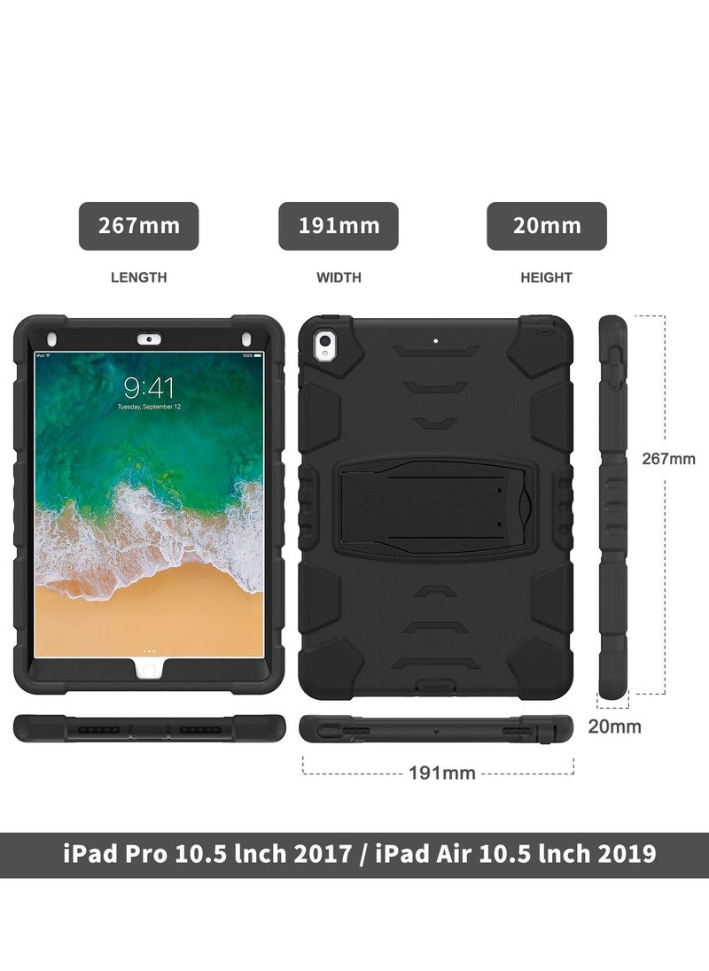 GULFLINK Gulflink Back Cover Protect Case for Apple iPad Pro/Air 10.5 inch black  - Image 2