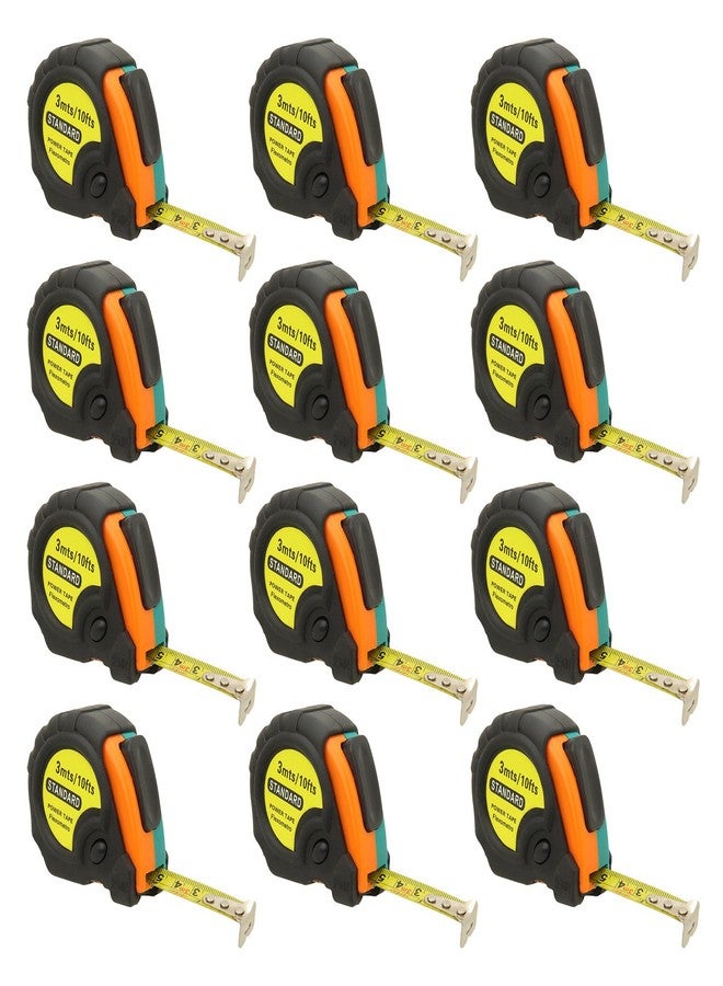 Falari 10ft Power Tape Measure Auto Lock (10-Foot12-Pack) - Image 1