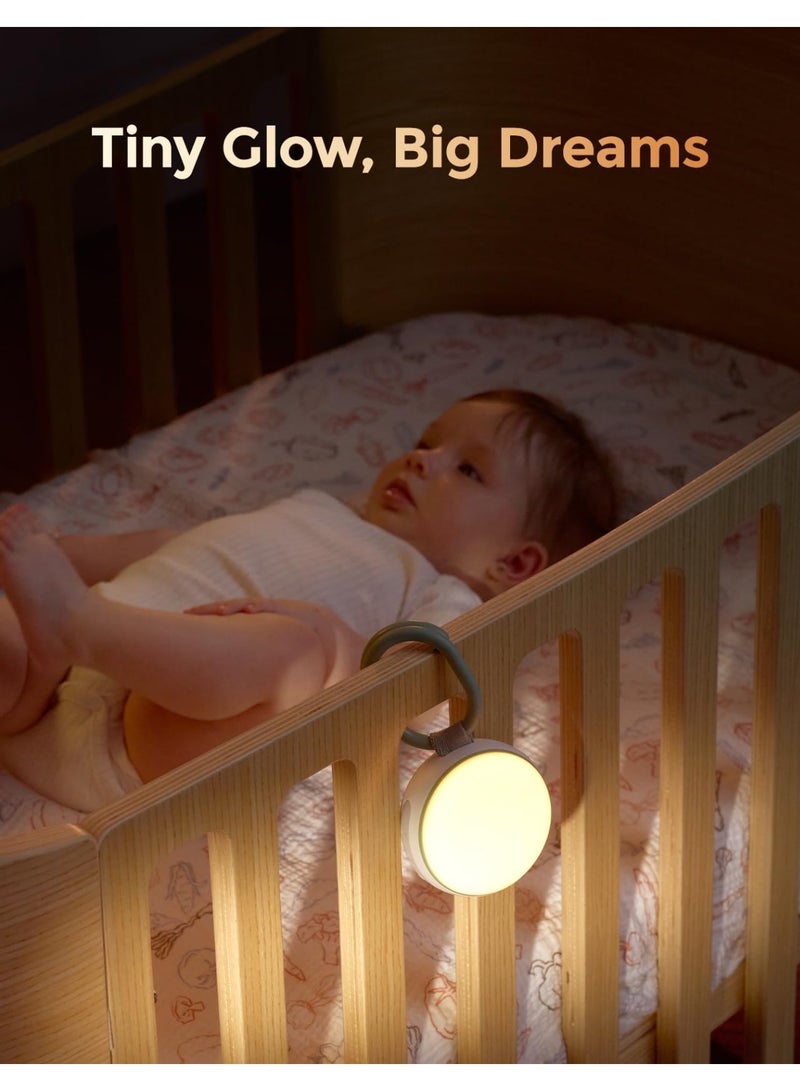 Momcozy Portable Sound Machine with Night Light, White Noise Sound Machine for Baby, 20 Soothing Sounds, Sound Therapy - Image 2