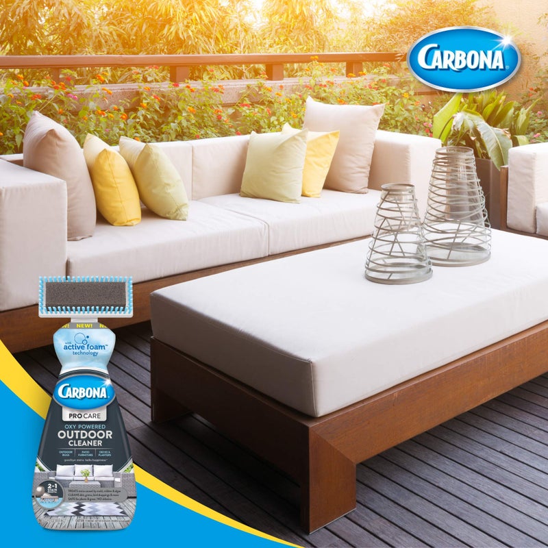 Carbona Pro Care Oxy Powered Outdoor Cleaner with Active Foam Technology | 22 Fl Oz, 2 Pack - Image 2