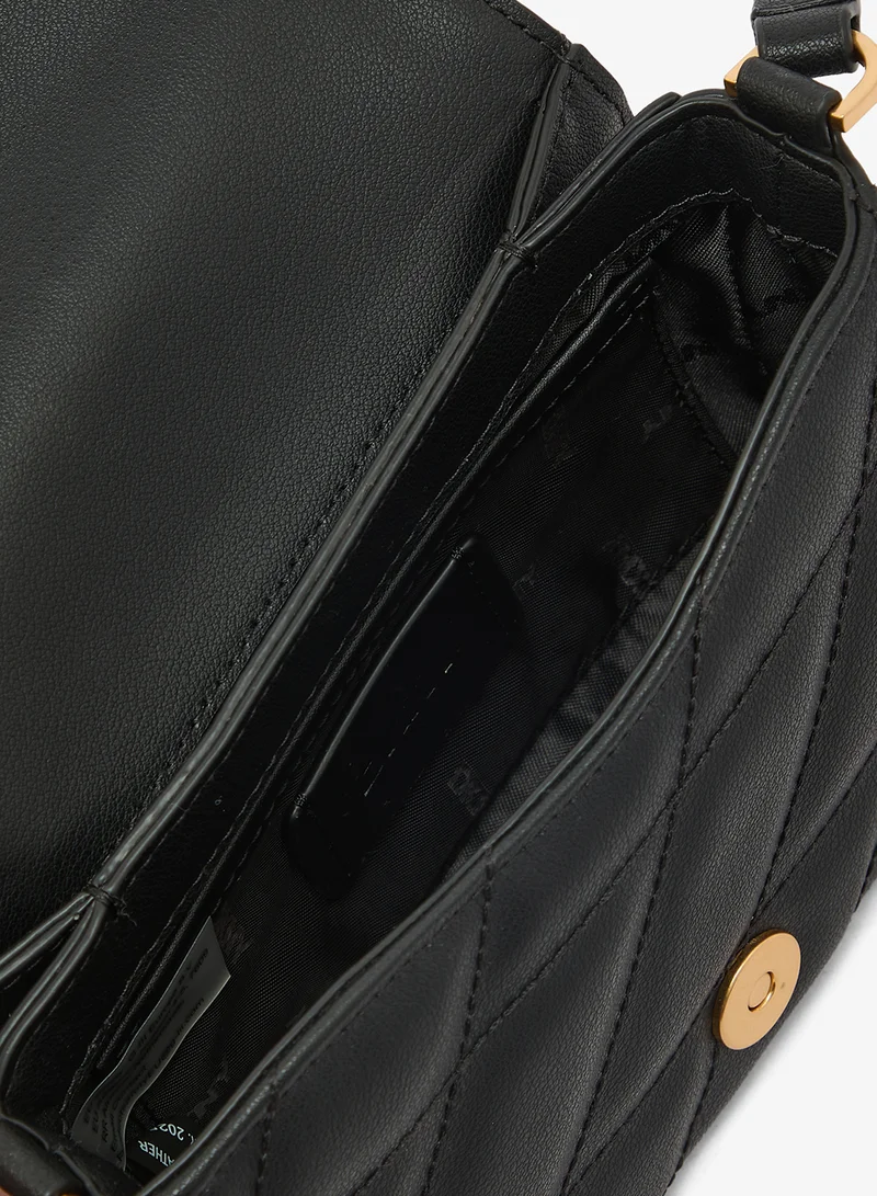 DKNY  Darci Flap Crossbody Bag for Women | Best Price UAE