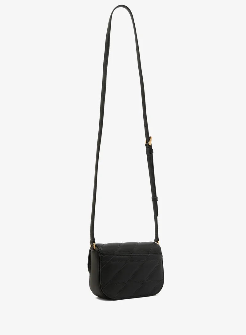 د ك ن ي Darci Flap Crossbody Bag